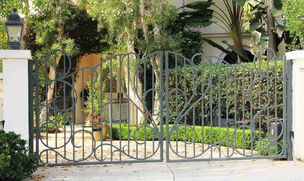 steel bifold gate
