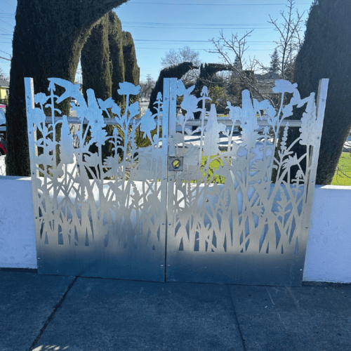 Laser cut and Water Jet Service fabrication and installation