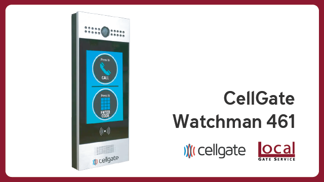 Cellgate intercom system Watchman 461 - Cellgate W461