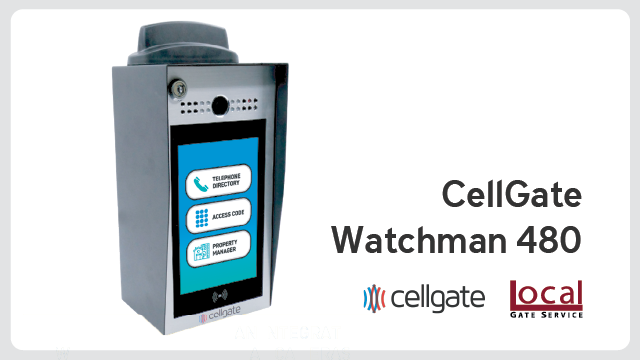 Cellgate intercom system Watchman 480 - Cellgate W480