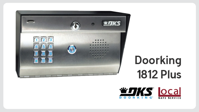 Door King 1812 Plus intercom system