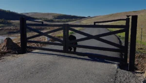 Dual Swing Gate at Watsonville CA