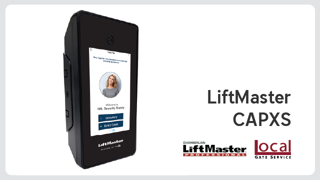 LiftMaster CAPXS intercom system