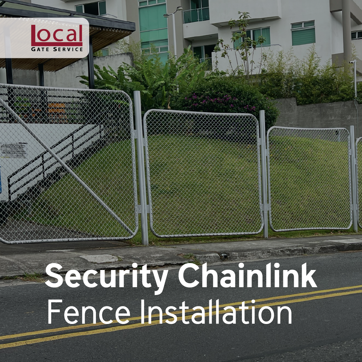 Security Chainlink Fence Installation