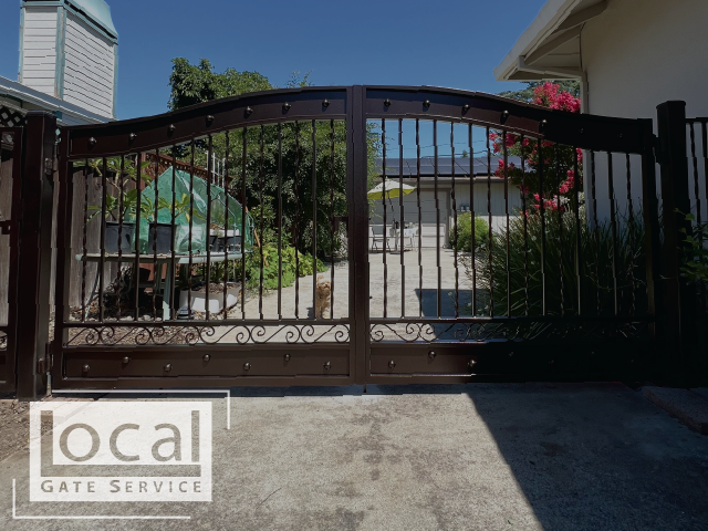 Wrought Iron Ornamental Gate Design